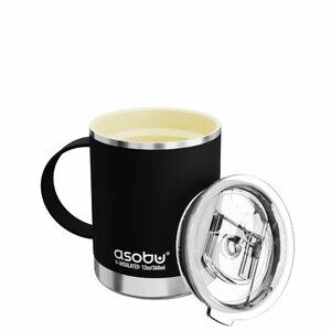 asobu Black Ultimate Mug NIB